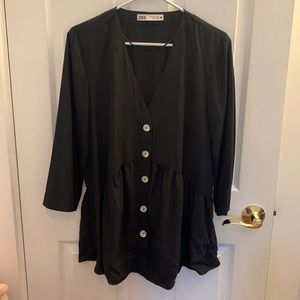 Black Zara Top
